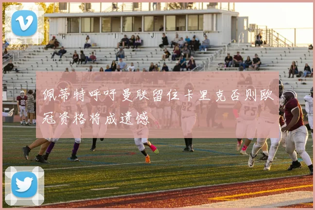 佩蒂特呼吁曼联留住卡里克否则欧冠资格将成遗憾