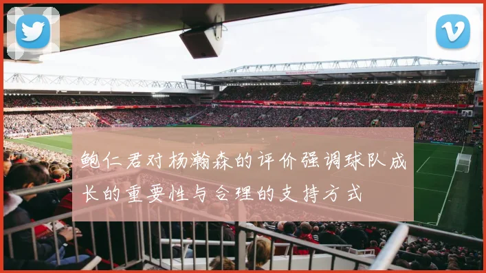 鲍仁君对杨瀚森的评价强调球队成长的重要性与合理的支持方式
